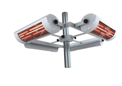 Produktbild von Solamagic ECO-5600 Infrarotheizstrahler 4 x 1400W Heizstrahler mit Masthalterung