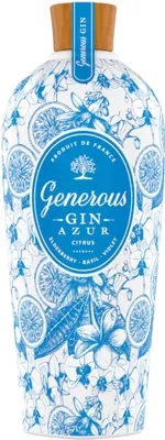 Produktbild von Generous Gin AZUR Floral 40% Vol. 0,7l