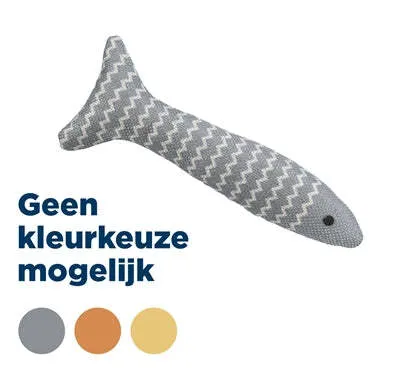 Produktbild von Trixie Fish Fabric Catnip für Katzen Assorted