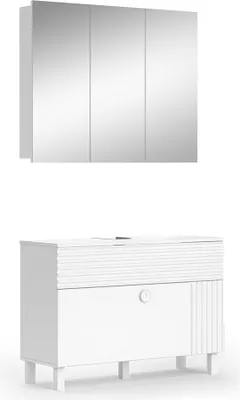Produktbild von Badmöbel-Set Vicco Sola Weiß 2 Teile, Model 40869