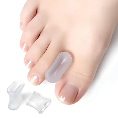 Image de Gel pour les extensions des orteils, ensemble de 16 pièces, pour la correction des hallux valgus (oignons), idéal pour les orteils qui se chevauchent
