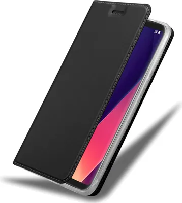 Zdjęcie produktu dla Etui na telefon komórkowy Cadorabo do LG V30 w kolorze czarnym Pokrowiec Etui Book Etui Booklet