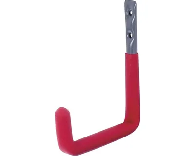 Immagine prodotto di GAH Alberts gancio a parete a U in gomma rossa 115 mm acciaio zincato grezzo 18 mm - 802165