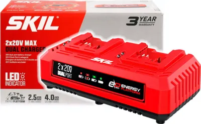 Obrázok produktu pre Duálna nabíjačka Skil 20V 3128 AA 2,4A CR1E3128AA