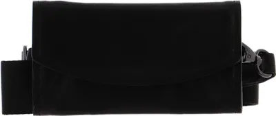 Productafbeelding van SADDLER Leer portemonnee schoudertas Lycksele Crossbody Bag Black zwart