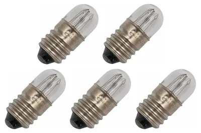 Produktbild von Miniatur-Signallampe E10 240V 2,4W 2500K dimmbar 5 Stück