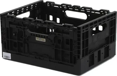 Produktbild von WICKED Smart-Kiste Schwarz mit schwarzen Griffen (recycelter Kunststoff)