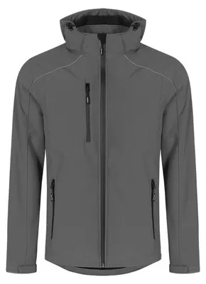 Produktbild von Promodoro - Softshelljacke für Herren LT3057 (5XL) (Stahlgrau)