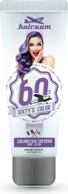 Produktbild von Hairgum Sixty's Color Hair Color Plum