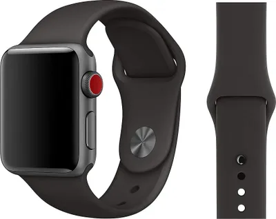Produktbild von Original Apple Sport Armband S/M + M/L 38/40/41mm MR252ZM/A Gray