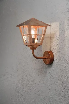 Produktbild von Konstsmide Fenix Small massiver Kupfer, rauchfarbenes Acrylglas, Hand EU 438-900
