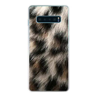 Produktbild von MuchoWow® Handyhülle Schutzhülle Hülle für Samsung Galaxy S10 Lite Nahaufnahme Pantherdruck Silikon Softcase Handy Hülle - Schutz