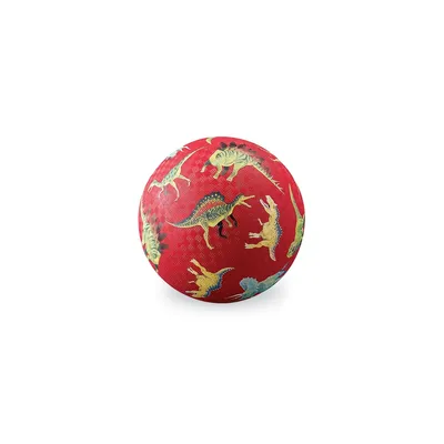 Immagine prodotto di Pallina da gioco Crocodile Creek da 18 cm a forma di dinosauro rosso per bambini