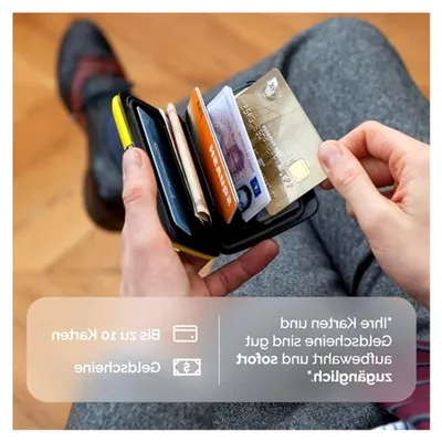 Produktbild von Aluminium kartenetui mit metallverschluss, RFID Schutz vor betrug und entmagnetisierung, kompakte geldbörse, Modell Smart Case Oslo