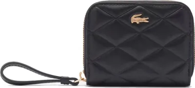 Zdjęcie produktu dla Lacoste Small Crocodelle Leather Coin Purse Czarny