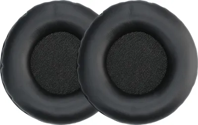 Produktbild von kwmobile 2x Ohrpolster kompatibel mit JBL E50BT Polster - Kopfhörer Polster aus Kunstleder für Over Ear Headphones