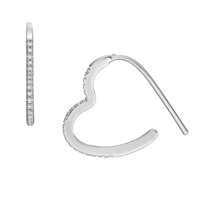 Produktbild von Fossil Damen-Ohrringe aus Messing oder Sterlingsilber mit Bügelverschluss, Glänz