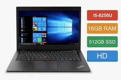 Produktbild von Lenovo Thinkpad L480 i5-8250U 16 GB RAM 512 GB SSD