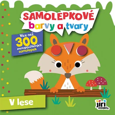 Obrázek produktu pro Samolepkové barvy a tvary pro nejmenší - V lese