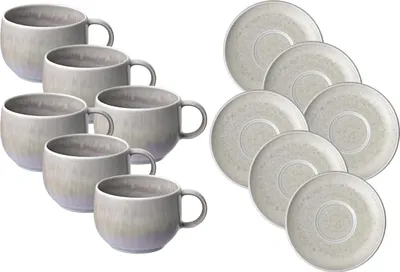 Produktbild von like Villeroy & Boch Perlemor Sand Espressotasse mit Untertasse 0,06l Set6