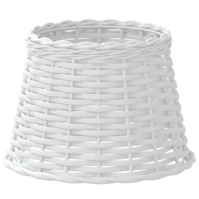 Obrázok produktu pre vidaXL tienidlo biele Ø25x17 cm Wicker
