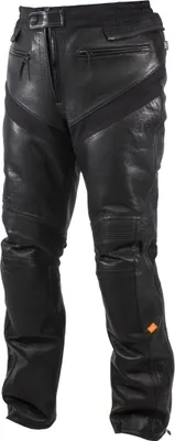 Image de Pantalon en cuir pour moto Rukka Aramos, noir, 60