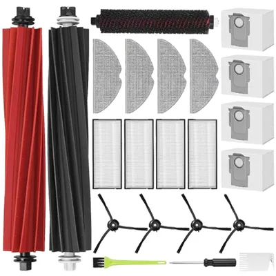 Obrázek produktu pro 22 Roborock S8 Plus Pro Ultra Náhradní díly Mop s bočním kartáčovým sáčkem a filtrem