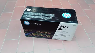 Produktbild von HP 646X Schwarz Original LaserJet Tonerkartusche mit hoher Reichweite, 17000 Seiten, Schwarz, 1 Stück(e)