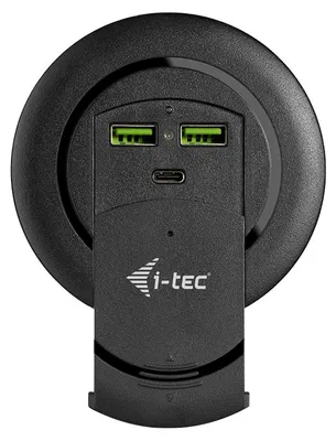 Zdjęcie produktu dla i-tec CHARGER96WD, Wewnętrzna, Prąd przemienny, 12 V, Czarny