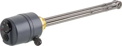 Produktbild von Elektroheizstab 2 3 4,5 6 7,5 9 10 12 15 kW Heizstab Heizpatrone Pufferspeicher regelbare Heizpatron : 2,0