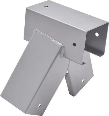Produktbild von TRIBECCO® Vierkant Schaukelverbinder 90/90mm (100°, Grau)