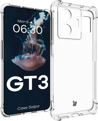 Produktbild von Elastyczne etui Bizon Case Salpa do Realme GT3, przezroczyste