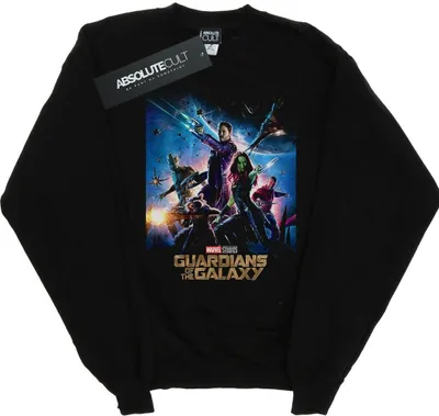 Produktbild von Marvel Studios - "Guardians Of The Galaxy" Sweatshirt für Herren BI40714 (XXL) (Schwarz)