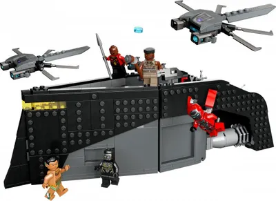 Produktbild von LEGO Marvel Avengers Black Panther: Duell auf dem Wasser, Bausatz, 8 Jahr(e), Kunststoff, 0 Stück(e), 1,05 kg