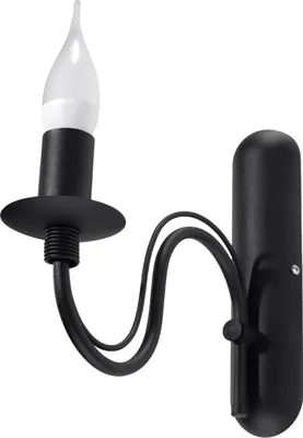 Produktbild von Wandleuchten VIVOW schwarz LED 3000K 1xE14 10W 25x25x6cm Sollux Lighting