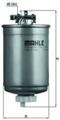 Immagine prodotto di Filtro carburante Mahle per Seat Skoda VW