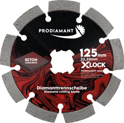 Obrázek produktu pro PRODIAMANT X-LOCK diamantový řezací kotouč 115 mm – univerzální pro beton