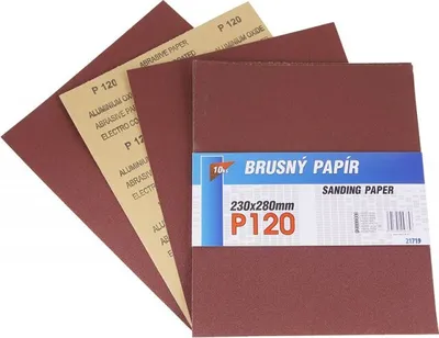 Produktbild von Schleifpapier 230x280mm P120 10 Stück - 1er-Pack