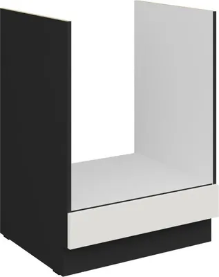 Produktbild von LUNARA Herdschrank – Breite 60 cm, weiß/schwarz