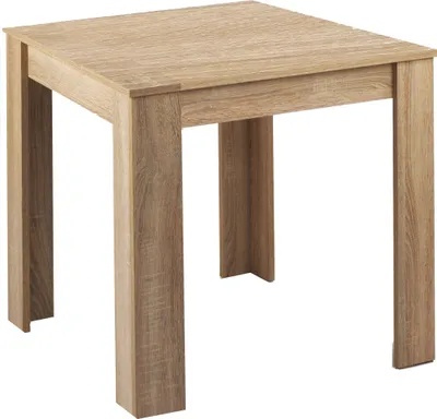 Produktbild von byLIVING Esstisch Nepal, 80x80 cm, Melaminbeschichtung Sonoma eichefarbig