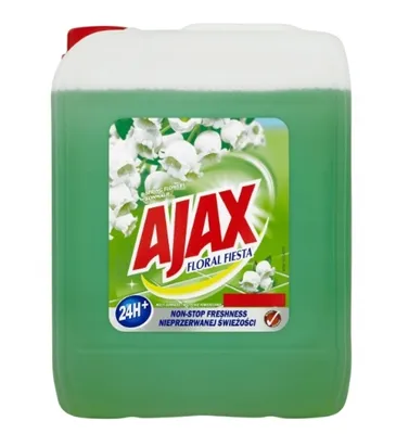 Zdjęcie produktu dla Ajax Płyn do mycia podłóg Floral Fiesta 5 l Wiosenne kwiaty (zielony)