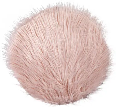 Produktbild von Deko-Fell - Rosa - Ø 32 cm