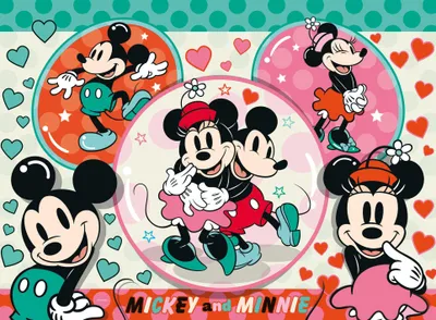 Produktbild von Unser Traumpaar Mickey und Minnie Ravensburger 13325