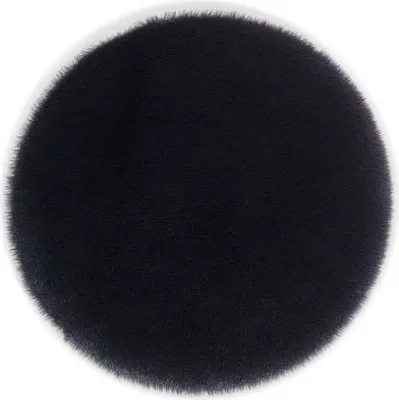Zdjęcie produktu dla Fotel Astra futro ELDA czarny 35 x 35 cm