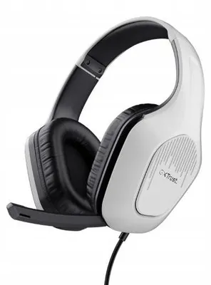 Produktbild von Trust Gxt 415 W Zirox Weiße Gaming-Headset mit Mikrofon für Spieler 25147
