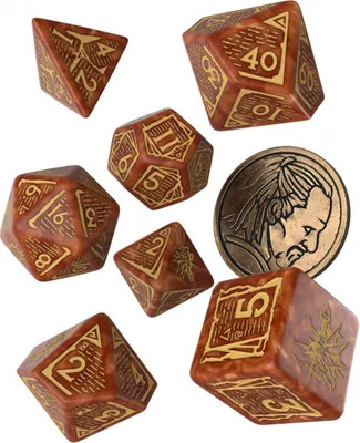 Produktbild von Würfel The Witcher - Vesemir (Karamell-Gold)