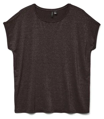 Produktbild von Vero Moda 10250488_2051_869934_65, T-Shirt, Weiblich, Schokolade, M, 1 Stück(e), Wash with similar colors; Wash with similar colors, Line dry in the shade