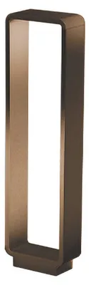 Immagine prodotto di Stola Lampada a Paletto LED per Esterni 11W 3000K IP65 Design Moderno in Alluminio Verniciato Color Corten per Illuminazione di Percorsi e Giardini