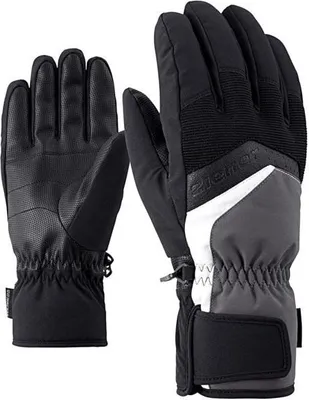 Image de Ziener Gabino Gants Noir 6.5 Homme Noir 6.5