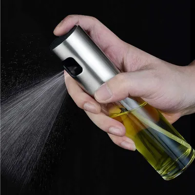 Produktbild von Ölsprüher zum Kochen, Olivenölsprüher, 100 ml Olivenöl-Sprühflasche für Salat, Grillen, Backen in der Küche, Braten